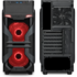 Корпус ATX Miditower Sharkoon VG7-W Red Led Black
