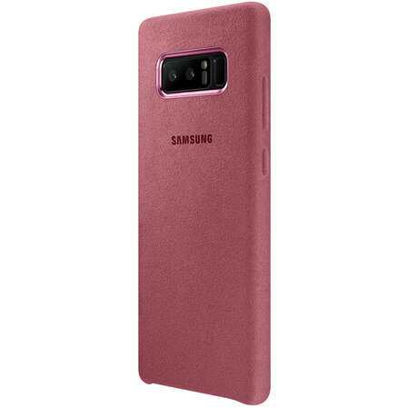 Чехол для Samsung Galaxy Note 8 SM-N950F Alcantara Cover, розовый