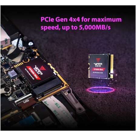 Внутренний SSD-накопитель 2000Gb Patriot Memory VP4000 Mini VP4000M2TBM23 M.2 2230 PCIe NVMe 4.0 x4