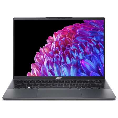 Ноутбук Acer Swift Go 14 SFG14-63-R7T4 Ryzen 9 8945HS/32Gb/1Tb SSD/QHD+ OLED 14"/Win11 Grey