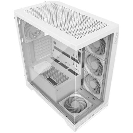 Корпус ATX Miditower XPG Invader X White RGB