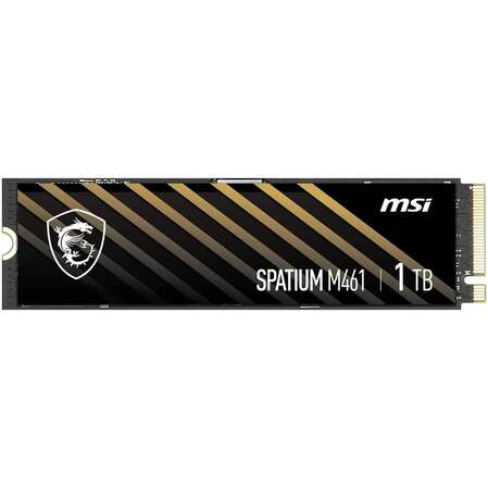 Внутренний SSD-накопитель 1000Gb MSI Spatium M461 S78-440L1D0-P83 M.2 2280 PCIe NVMe 4.0 x4