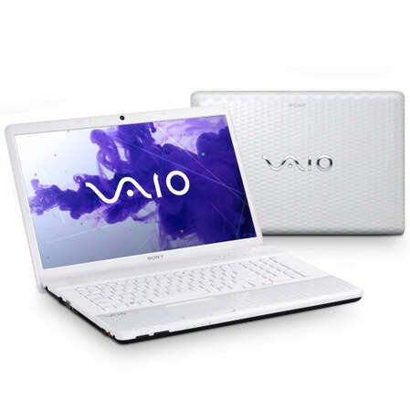 Ноутбук Sony VPC-EJ2L1R/W Intel B950/4G/500/DVD/17.3"/bt/Win7 HB 64 white