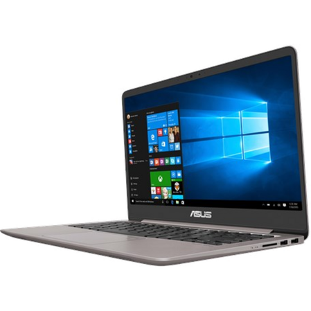 Ультрабук ASUS Zenbook UX410UF ( RX410UF-GV195R ) Core i5 8250U/8Gb/1Tb+256Gb SSD/NV MX130 2Gb/14.0" FullHD/Sleeve/Win10Pro Grey