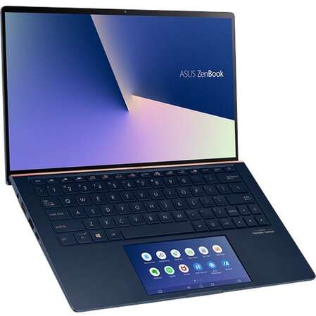 Ноутбук ASUS ZenBook 13 UX334FLC-A4110T Core i7 10510U/16Gb/512Gb SSD/NV MX250 2Gb/13.3" FullHD/Win10 Blue