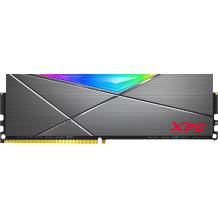 Модуль памяти DIMM 8Gb DDR4 PC33000 4133MHz ADATA XPG Spectrix D50 RGB Grey (AX4U413338G19J-ST50)