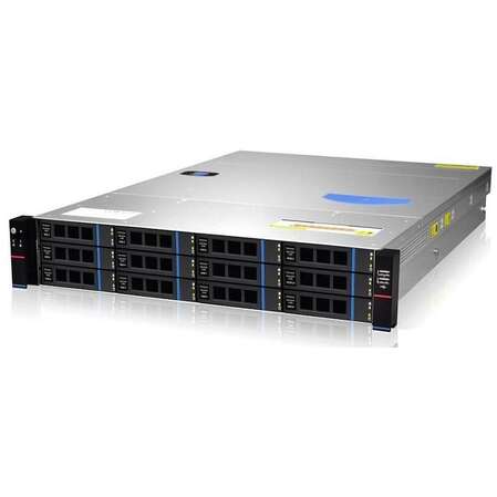 Корпус Gooxi RMC2112-670-HS-NV-D 2U 12bay chassis  SAS/SATA/NVME backplane rear 2*2.5"SAS/SATA 1300W 1+1 EU power cables rail kit