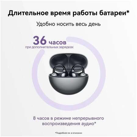 Bluetooth гарнитура Huawei FreeClip Black