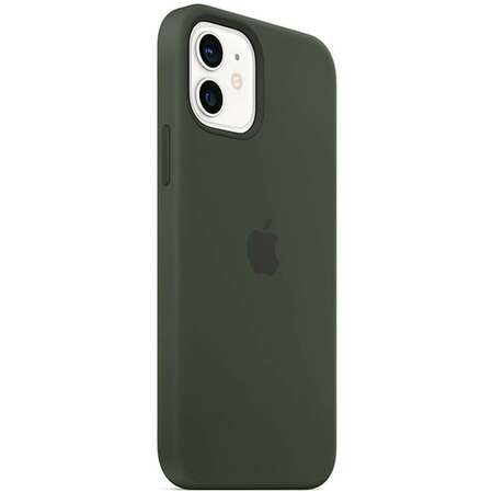 Чехол для Apple iPhone 12\12 Pro Silicone Case with MagSafe Cypress Green