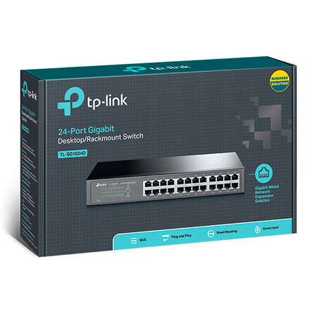 Коммутатор TP-LINK TL-SG1024D 24x1000BASE-T