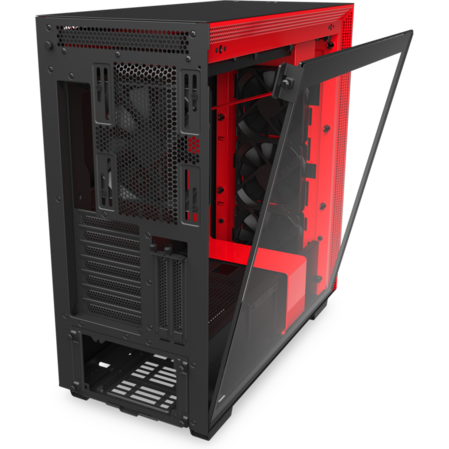 Корпус ATX Miditower NZXT H710i CA-H710I-BR Black/Red