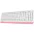 Клавиатура A4Tech Fstyler FK10 White/Pink