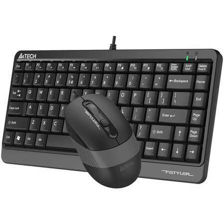Клавиатура+мышь A4Tech Fstyler F1110 Black/Grey