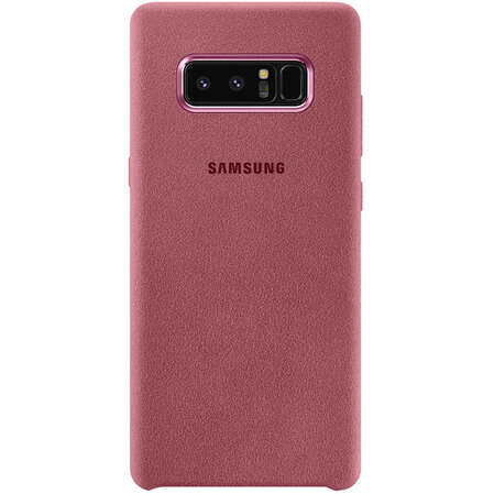 Чехол для Samsung Galaxy Note 8 SM-N950F Alcantara Cover, розовый