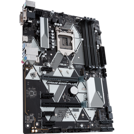 Материнская плата ASUS Prime B365-Plus B365 Socket-1151v2 4xDDR4, 6xSATA3, 2xM.2, 2xPCI-E16x, 4xUSB3.1, D-Sub, DVI-D, HDMI, Glan, ATX
