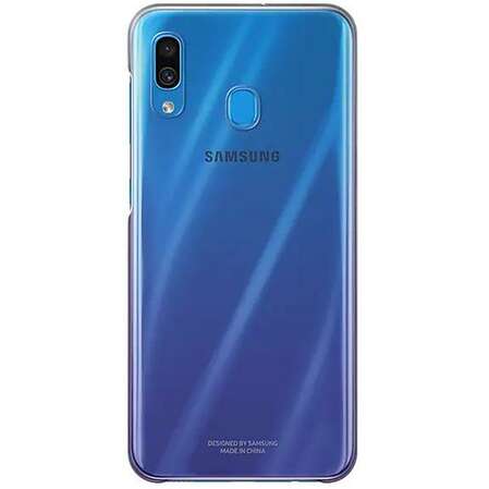Чехол для Samsung Galaxy A30 (2019) SM-A305 Gradation Cover фиолетовый