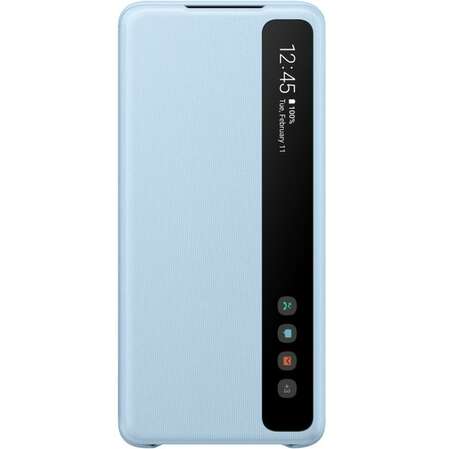 Чехол для Samsung Galaxy S20+ SM-G985 Smart Clear View Cover голубой