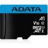 Micro SecureDigital 64Gb A-Data SDHC Class 10 UHS-I A1 (AUSDX64GUICL10A1-RA1) + SD адаптер
