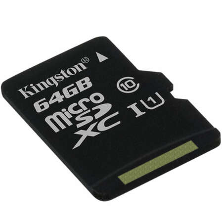 Micro SecureDigital 64Gb Kingston SDXC class 10 (SDC10G2/64GBSP)