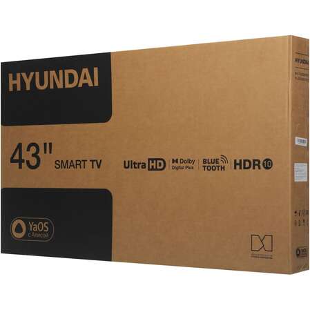 Телевизор 43" Hyundai H-LED43BU7012