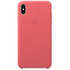 Чехол для Apple iPhone Xs Max Leather Case Peony Pink