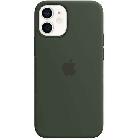 Чехол для Apple iPhone 12 mini Silicone Case with MagSafe Cypress Green