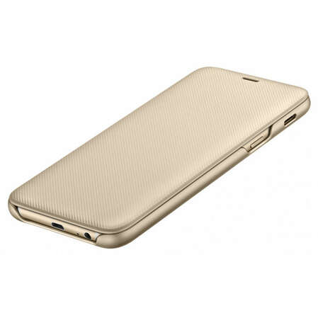 Чехол для Samsung Galaxy A6 (2018) SM-A600F Wallet Cover золотистый