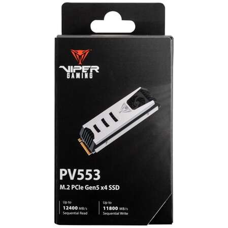 Внутренний SSD-накопитель 1000Gb Patriot Memory Viper PV553 PV553P1TBM28H  M.2 2230 PCIe NVMe 5.0 x4
