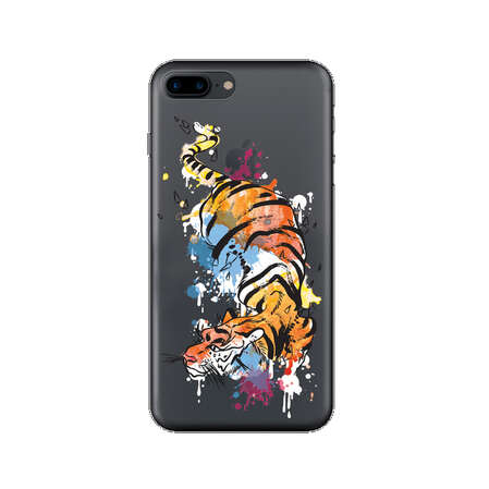 Чехол для iPhone 7 Plus Deppa Art Case Animal/Тигр