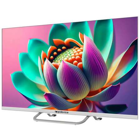Телевизор 24" Topdevice TDTV24CS07H_WE (HD 1366x768, Smart TV) белый