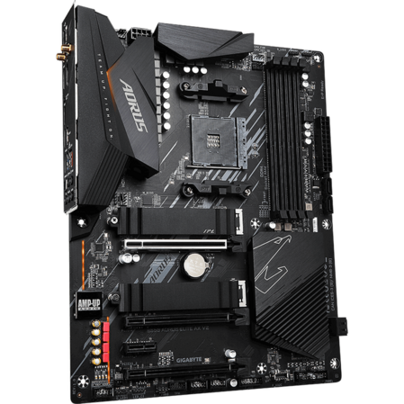 Материнская плата Gigabyte B550 AORUS Elite AX V2 Socket-AM4 AMD B550 4xDDR4, 4xSATA3, RAID, 2xM.2, 3xPCI-E16x, 5xUSB3.2, DP, HDMI, WI-Fi, Glan, ATX Ret