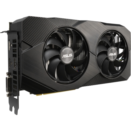 Видеокарта ASUS GeForce RTX 2060 6144Mb, Dual 6G EVO (Dual-RTX2060-6G-EVO) 1xDVI-D, 2xHDMI, 1xDP, Ret