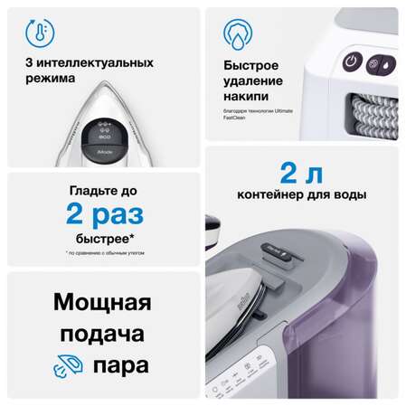 Утюг с парогенератором Braun IS 7266 VI