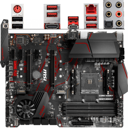 Материнская плата MSI MPG X570 Gaming Plus Socket AM4 4xDDR4, 6xSATA3, RAID, 2xM.2, 2xPCI-E16x, 7xUSB3.0, 1xUSB3.1, USB3.0 Type C, HDMI, Glan, ATX
