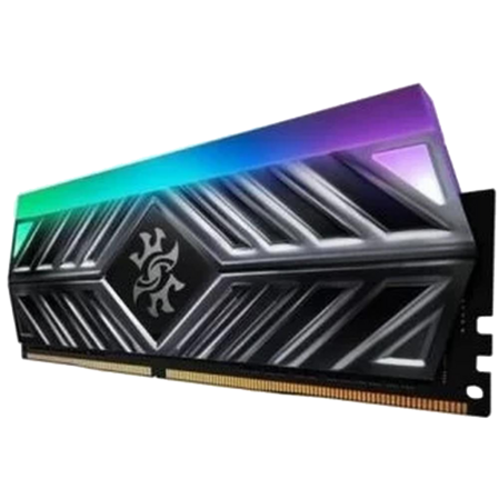 Модуль памяти DIMM 8Gb DDR4 PC25600 3200MHz ADATA XPG Spectrix D41 RGB Grey (AX4U32008G16A-ST41)