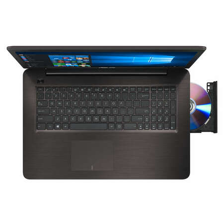 Ноутбук Asus X756UA-TY018T Core i5 6200U/8Gb/1Tb/17.3" HD+/DVD/Win10 Black