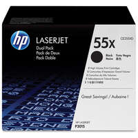 Картридж HP CE255XD для принтеров HP LJ P3015/3015N/3015D/3015DN/MFP M525 двойная упаковка (2х12500 стр)