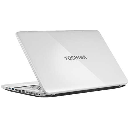 Ноутбук Toshiba Satellite C850D-C3W E2-1800/4GB/500GB/HD 7610M 1Gb/15.6/ DVD/ WiFi/ BT/ Cam/Win7 HB64 white