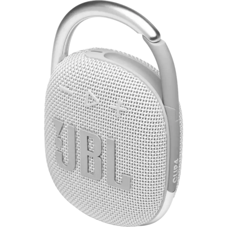 Портативная bluetooth-колонка JBL Clip 4 White