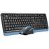 Клавиатура+мышь A4Tech Fstyler FGS1035Q Black/Blue