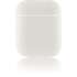 Чехол силиконовый Brosco для Apple AirPods белый