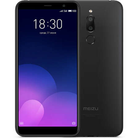 Смартфон Meizu M6T 3/32GB Black