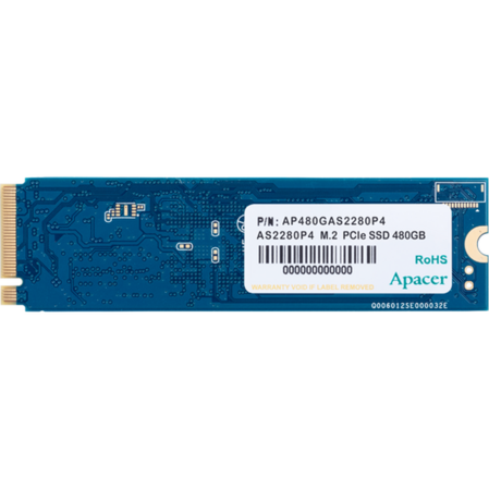 Внутренний SSD-накопитель 256Gb Apacer AS2280P4 Client AP256GAS2280P4-1 M.2 2280 PCIe NVMe 3.0 x4