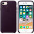 Чехол для Apple iPhone 8/7 Leather Case Dark Aubergine  