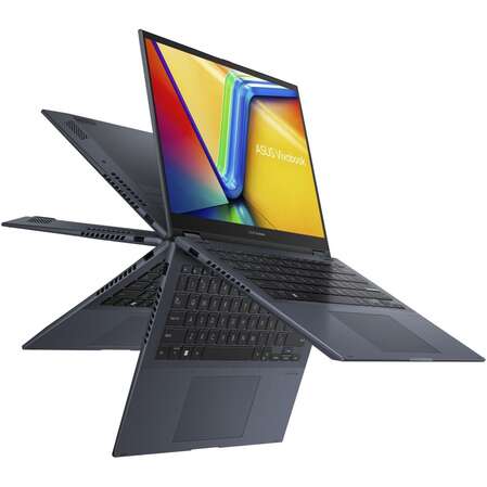 Ноутбук ASUS VivoBook S14 Flip TP3402VA-LZ350W Core i5 1335U/16Gb/512Gb SSD/14" WUXGA Touch/Win11 Quiet Blue