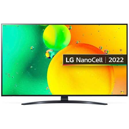 Телевизор 65" LG 65NANO766QA  (4K UHD 3840x2160, Smart TV) синяя сажа