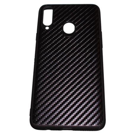 Чехол для Samsung Galaxy A20S (2019) SM-A207 G-Case Carbon черный