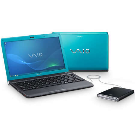 Ноутбук Sony VPC-Y21M1R/L U3400/4Gb/320Gb/13.3"/bt/Win7 HP (64-bit) +ext sony OD Blue