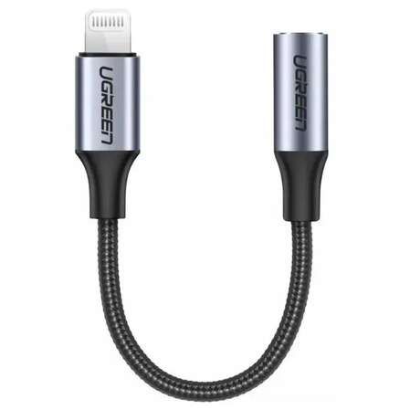 Адаптер Ugreen Lightning to Jack 3.5 для подключения наушников US211 (30756)