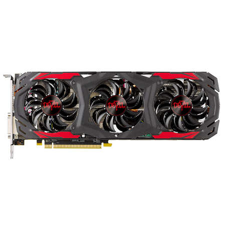Видеокарта PowerColor 4096Mb RX 570 Red Devil AXRX 570 4GBD5-3DH/OC 3xDP, HDMI, DVI Ret 